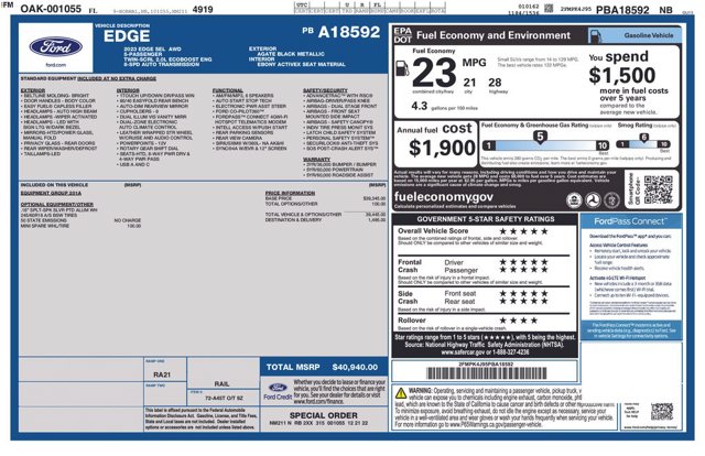 2023 Ford Edge