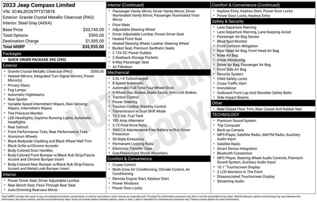 2023 Jeep Compass